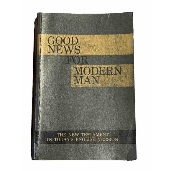 Good News For Modern Man New Testament Today's English Version Large Print READ - Picture 1 of 9